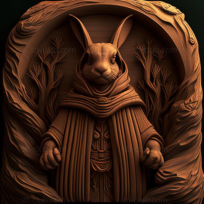 3D модель St Rabbit Krim из вселенной Соника (STL)